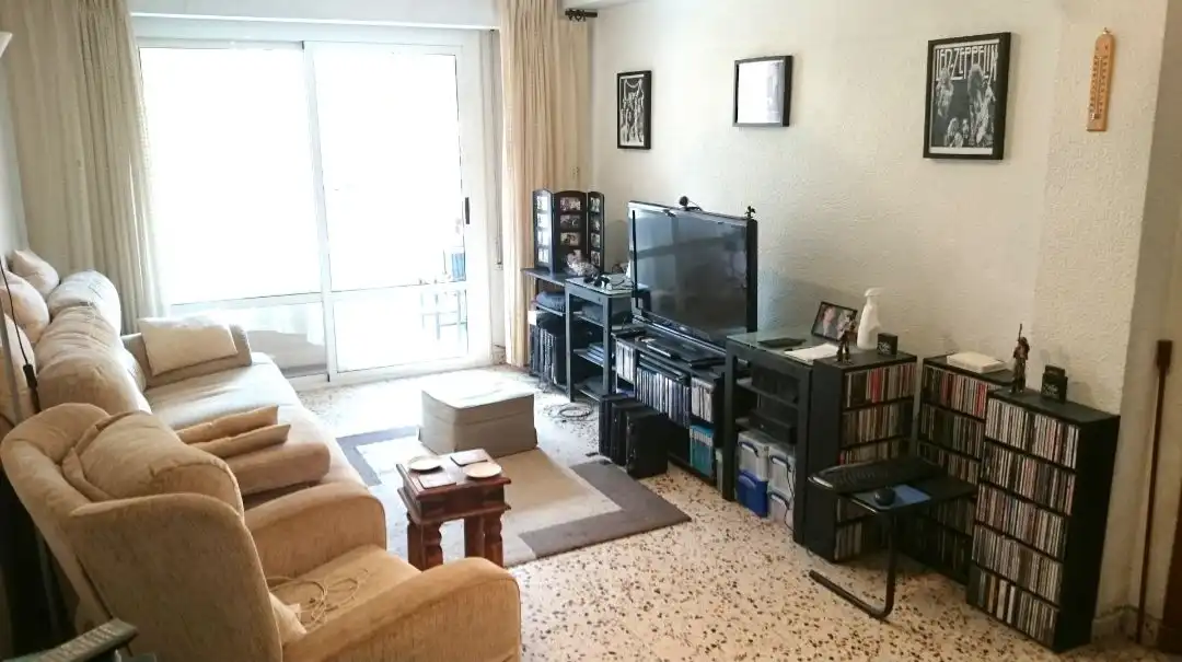Sala de estar de Piso en venta en Santa Pola con Terraza y Amueblado