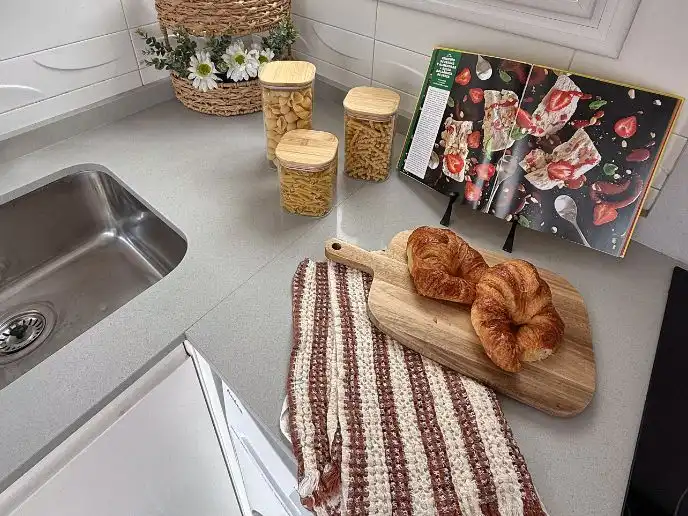 Kitchen of Houses for sale in Gandia  with Air Conditioner, Terrace and Balcony