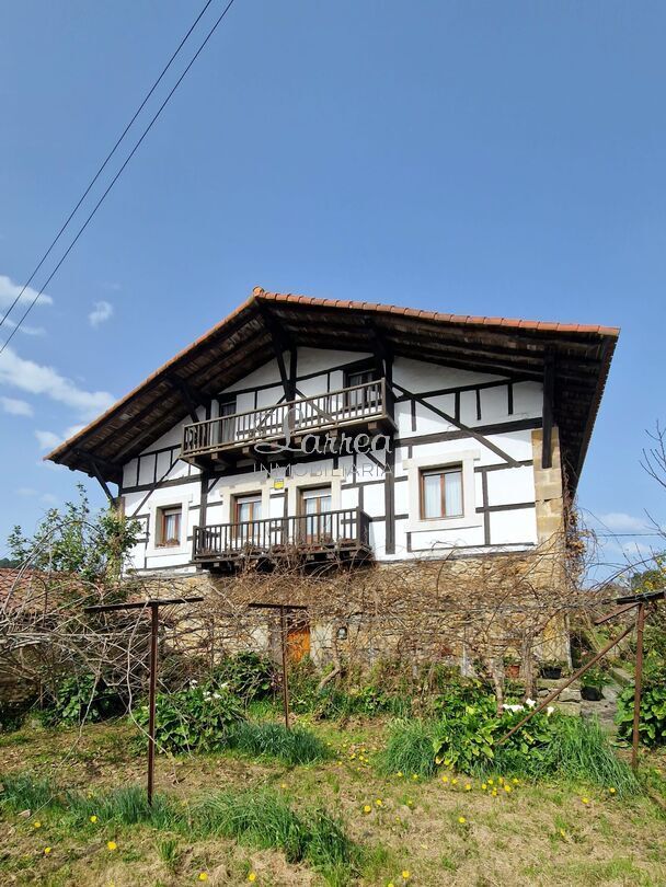 Vista exterior de Finca rústica en venda en Amorebieta-Etxano amb Moblat