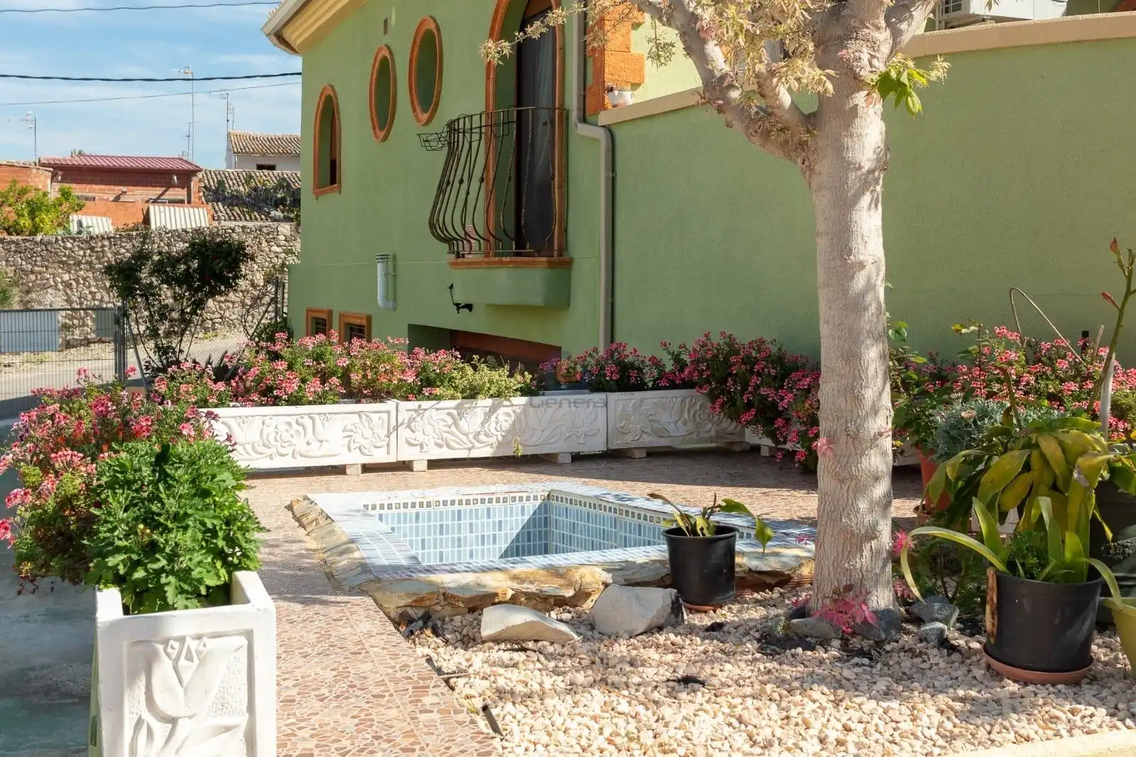 Terraza de Casa o chalet en venta en Beniatjar con Jardín privado, Terraza y Trastero