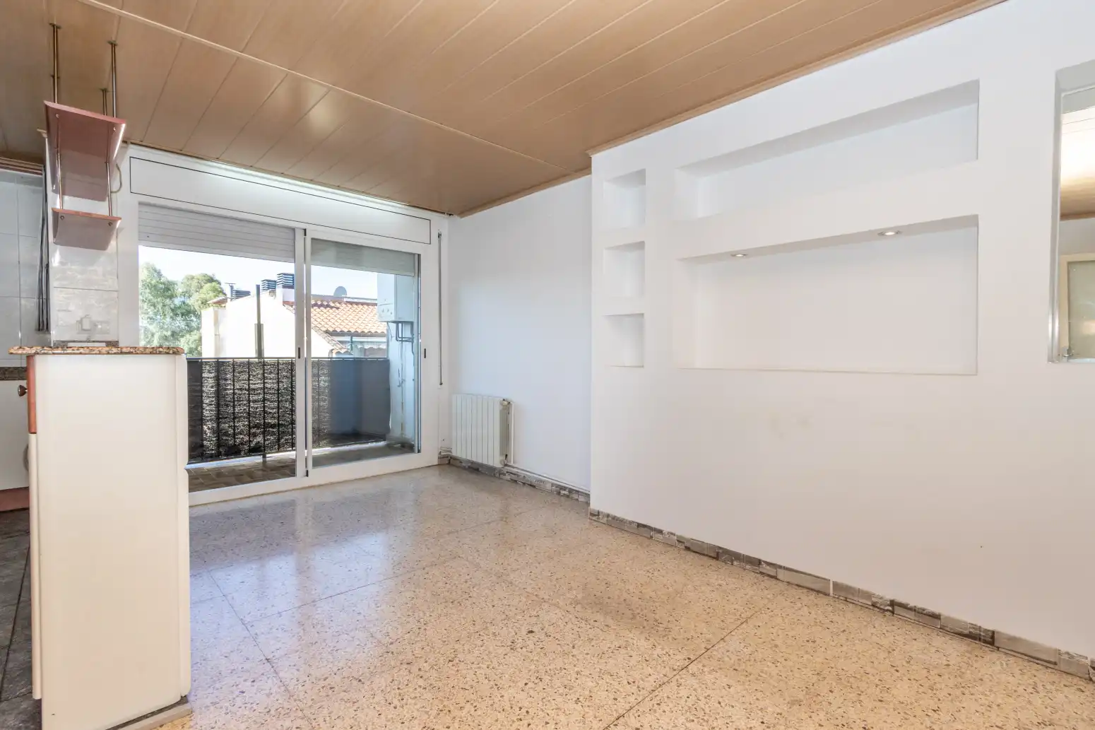 Living room of Flat for sale in Terrassa  with Heating, Storage room and Balcony