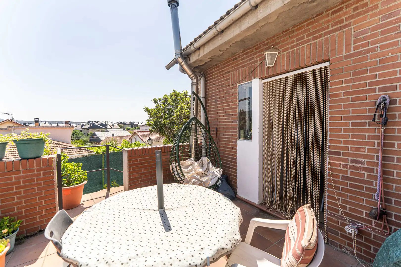 Terrassa de Casa o xalet en venda en Collado Villalba amb Calefacció, Jardí privat i Terrassa