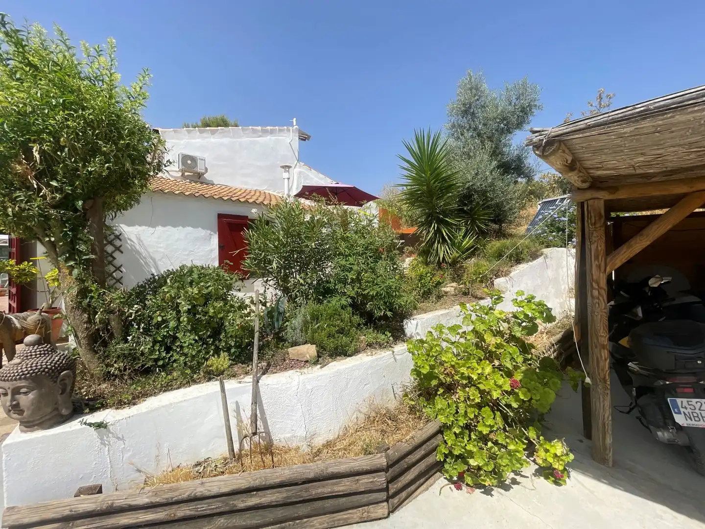 Exterior view of Country homes for sale in Villanueva de la Concepción  with Air Conditioner, Heating and Private garden