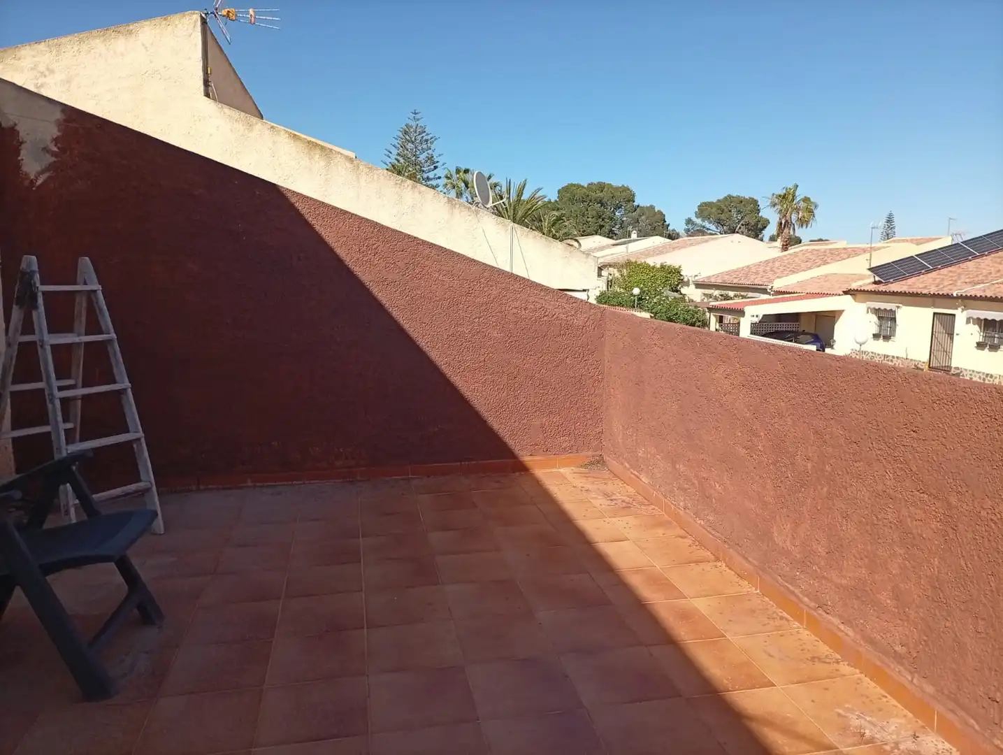 Terraza de Casa adosada en venta en La Nucia con Trastero