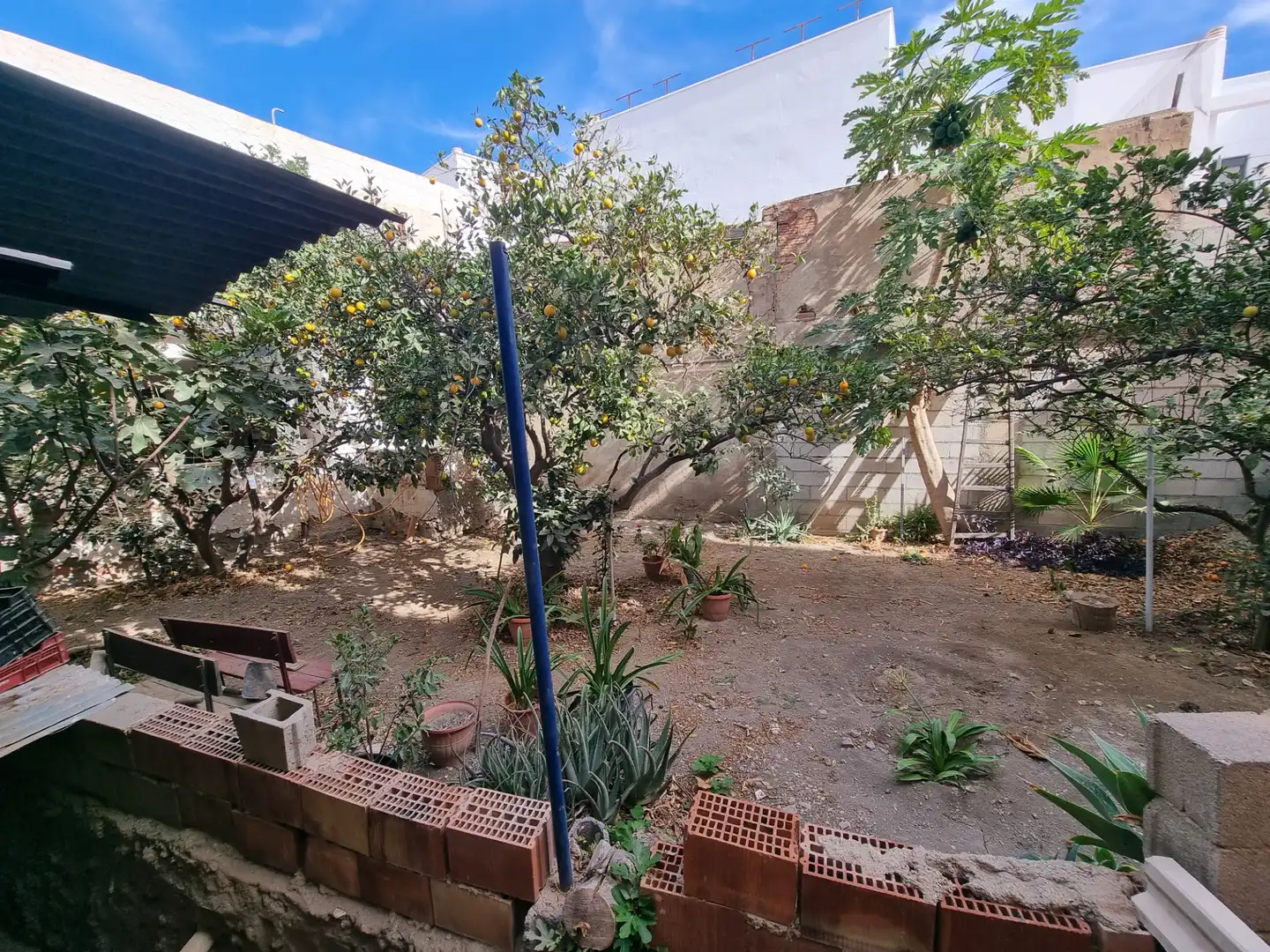 Jardí de Casa o xalet en venda en Almería amb Jardí privat, Terrassa i Moblat