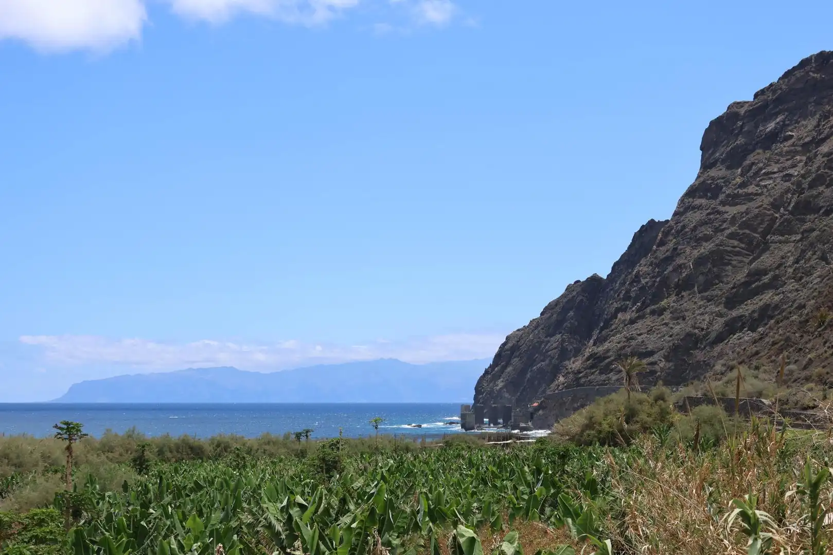 Vista exterior de Finca rústica en venta en Hermigua con Jardín privado, Terraza y Amueblado