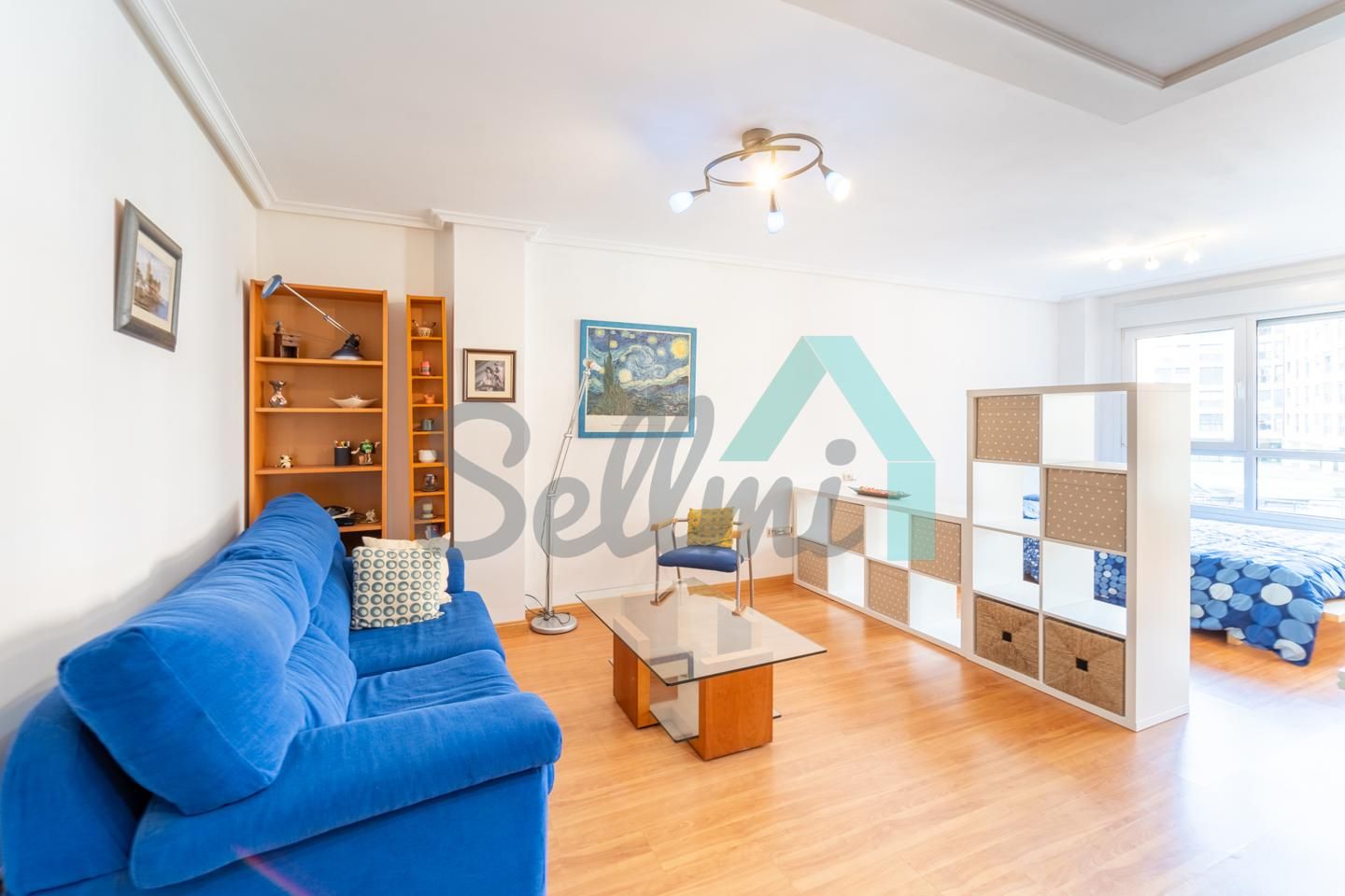 Living room of Study to rent in Oviedo   with Heating and Furnished