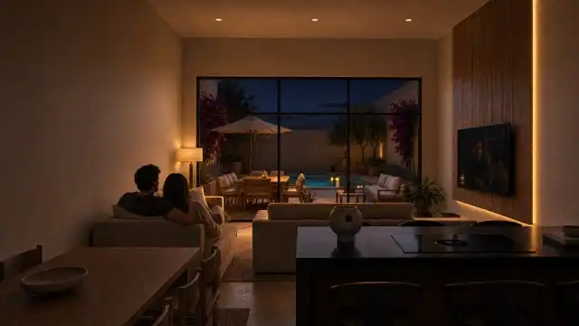 Sala d'estar de Casa o xalet en venda en Barcelona amb Aire condicionat, Calefacció i Jardí privat