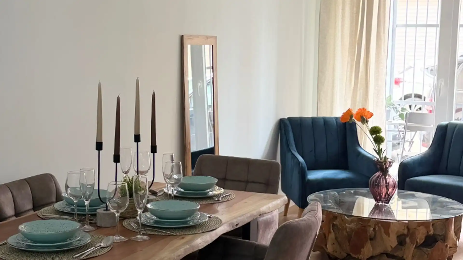 Comedor de Apartamento en venta en  Valencia Capital con Terraza