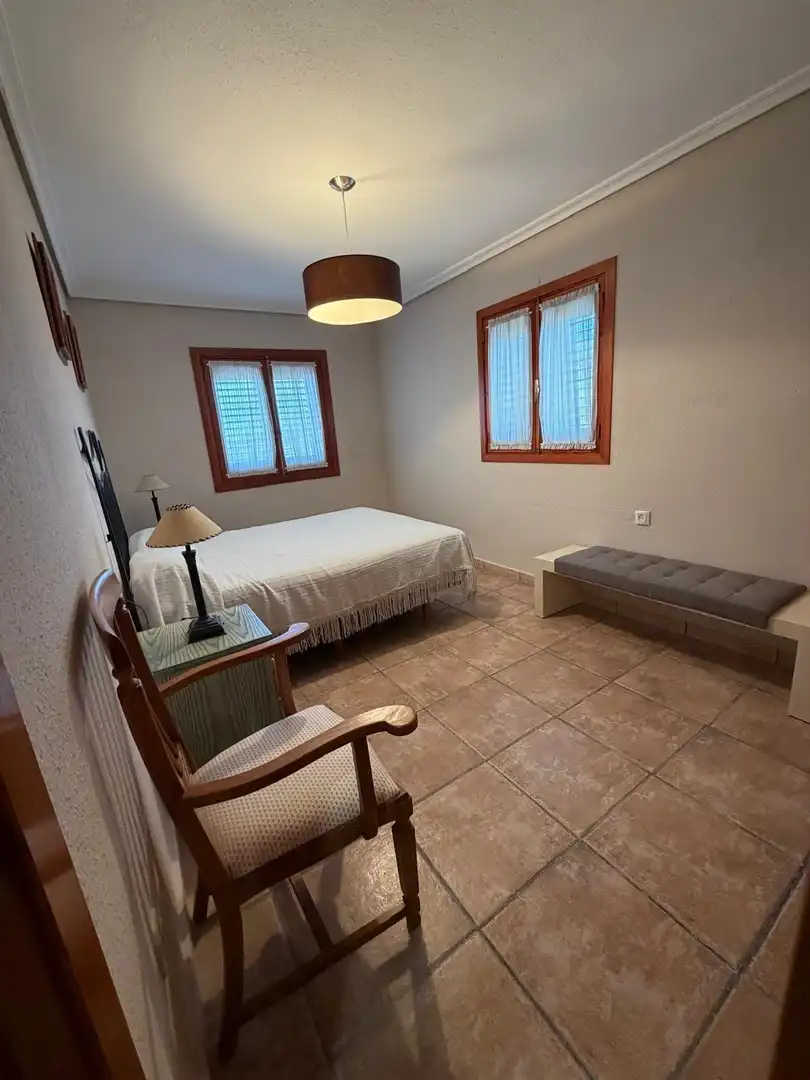 Dormitori de Casa o xalet de lloguer en Sagunto / Sagunt amb Aire condicionat, Jardí privat i Terrassa