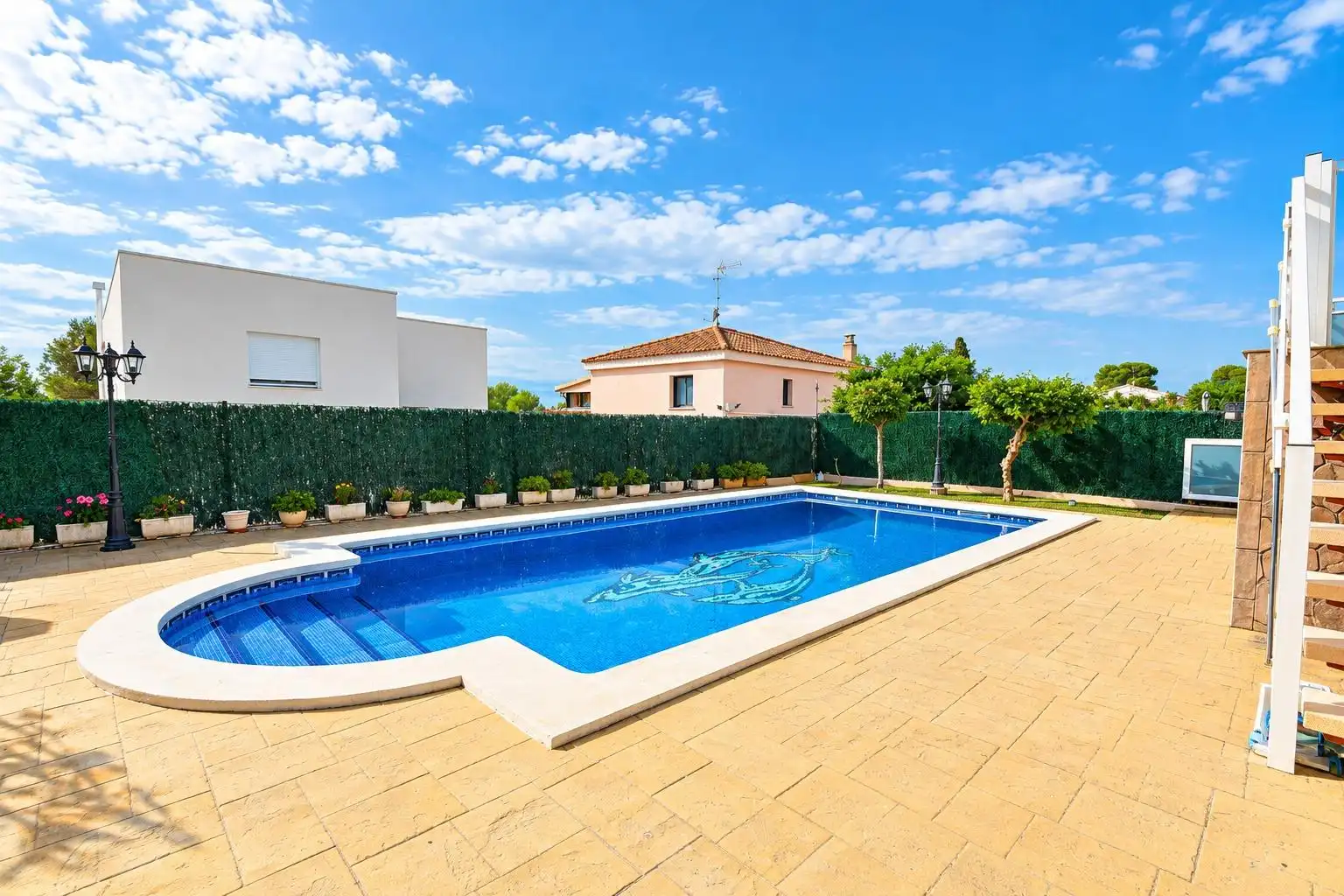 Piscina de Casa o chalet en venta en Cunit Residencial