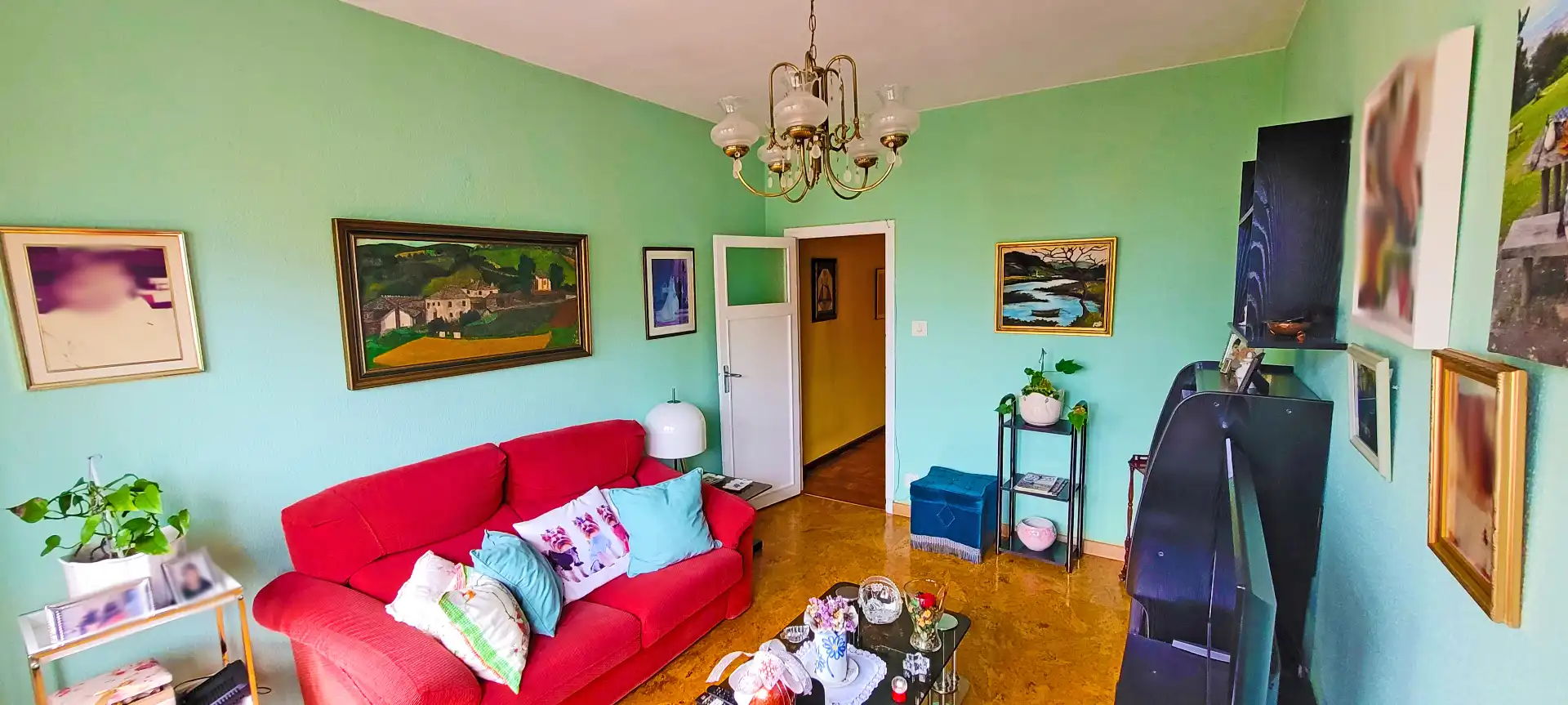 Wohnzimmer von Wohnung zum Verkauf in Gijón  mit Heizung und Alarm