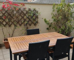 Terrace of Flat to rent in  Barcelona Capital  with Air Conditioner, Heating and Washing machine