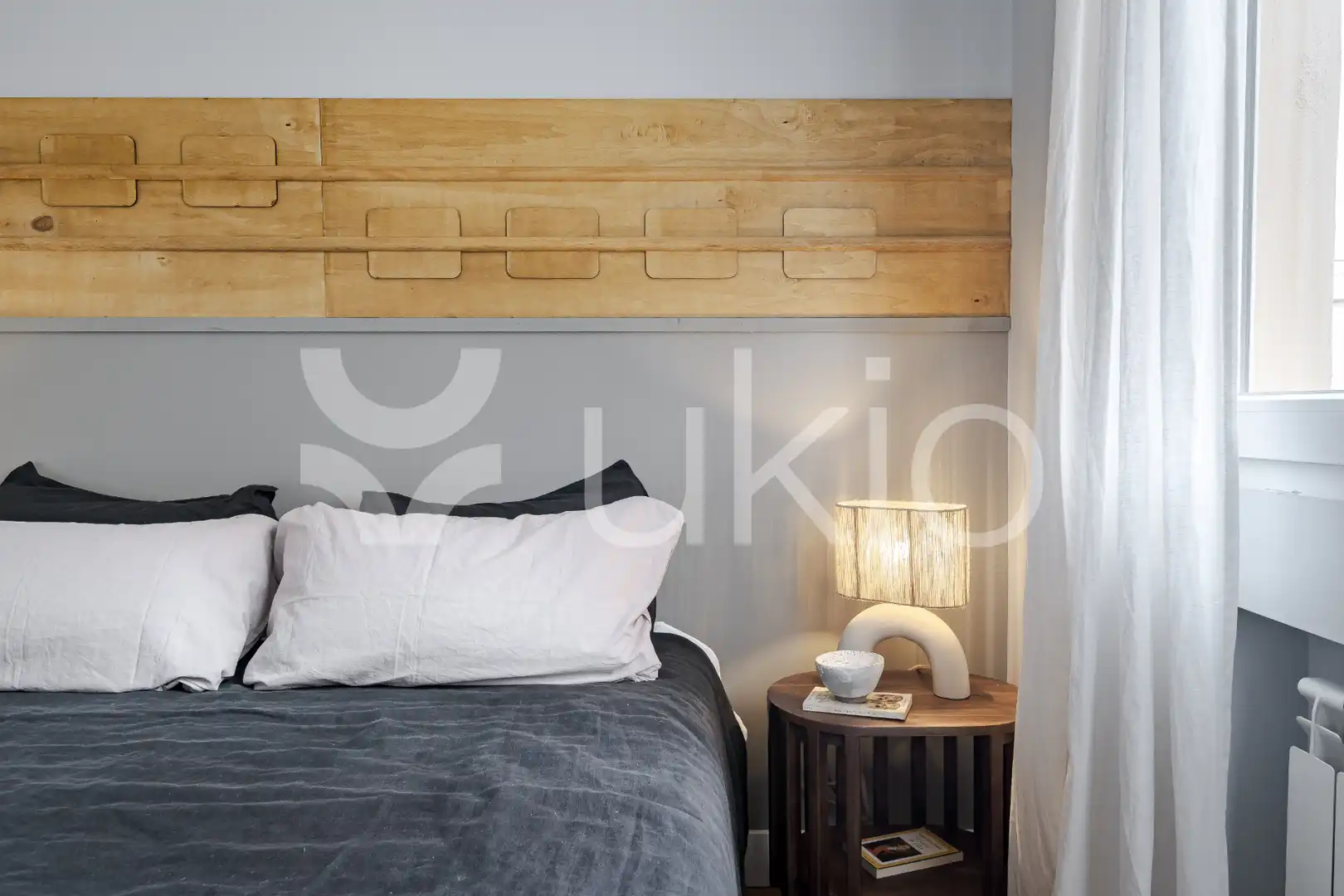 Habitación de Apartamento de alquiler en Madrid con Aire acondicionado, Calefacción y Amueblado