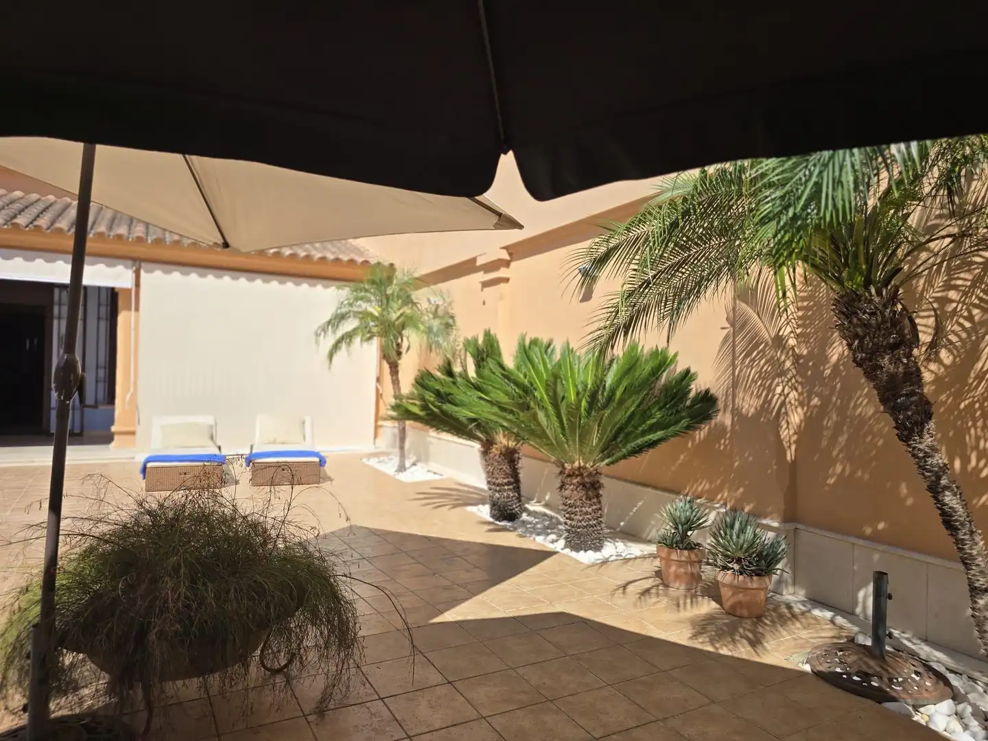 Terraza de Casa o chalet en venta en Villanueva del Ariscal con Aire acondicionado, Jardín privado y Terraza