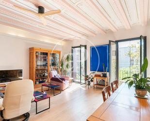 Living room of Flat for sale in  Barcelona Capital  with Balcony