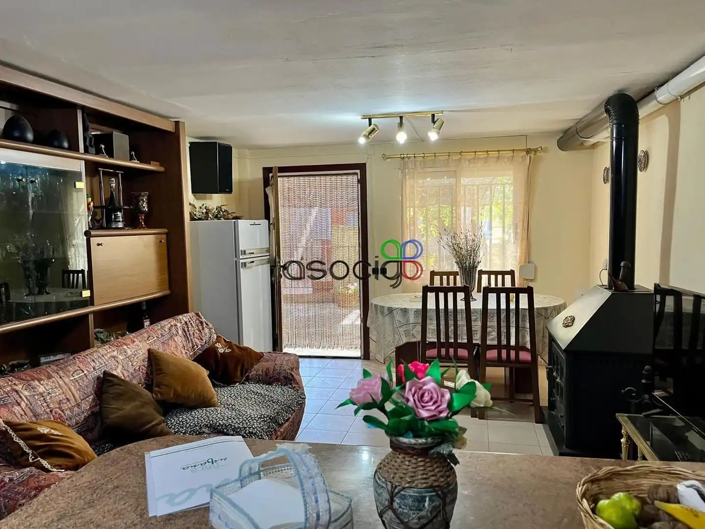 Sala d'estar de Casa o xalet en venda en Cogolludo amb Calefacció, Terrassa i Traster