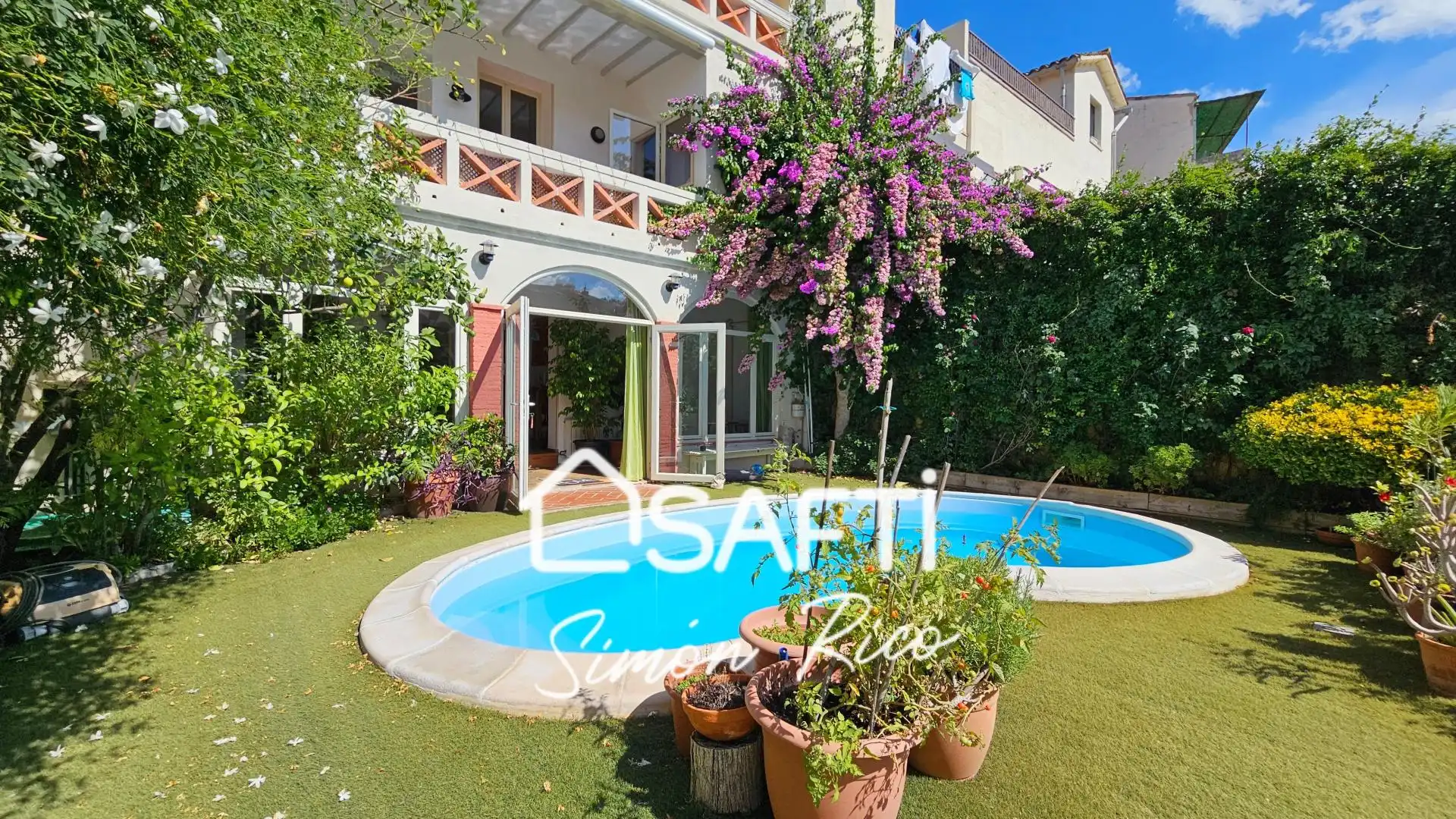 Garden of Detached homes for sale in Gelida  with Terrace, Swimming Pool and Balcony