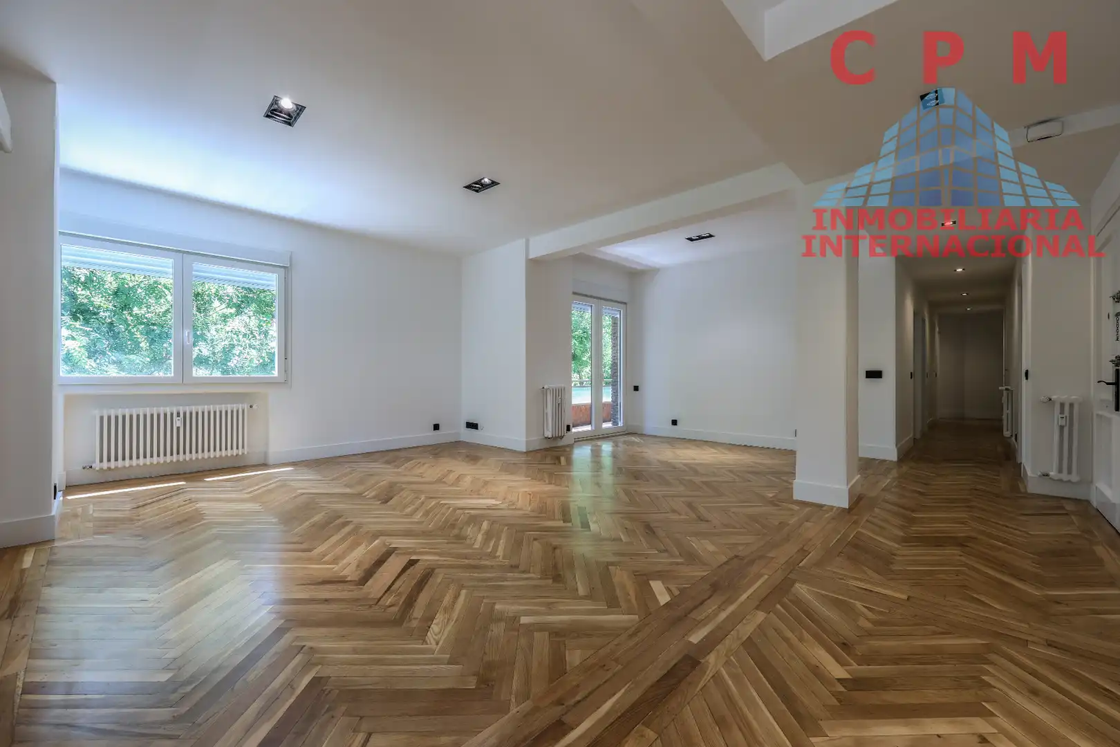 Sala d'estar de Pis de lloguer en Madrid amb Aire condicionat, Calefacció i Parquet