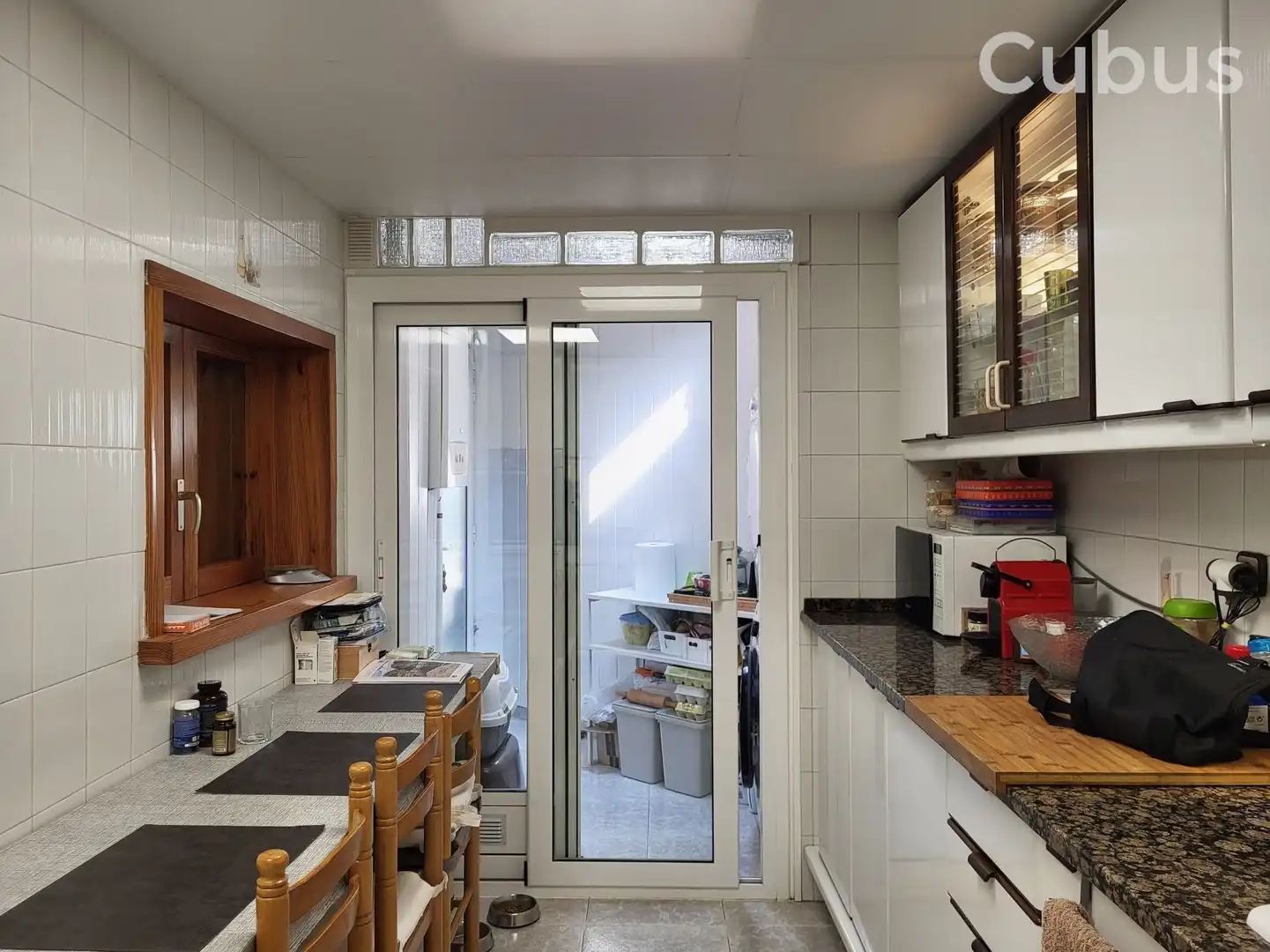 Cocina de Casa adosada en venta en Olot con Aire acondicionado, Calefacción y Terraza