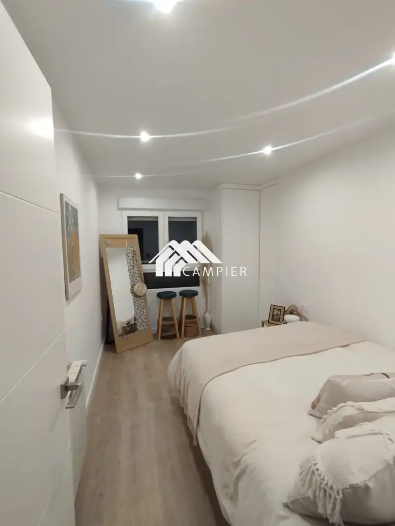 Bedroom of Flat for sale in Albacete  with Air Conditioner, Heating and Furnished