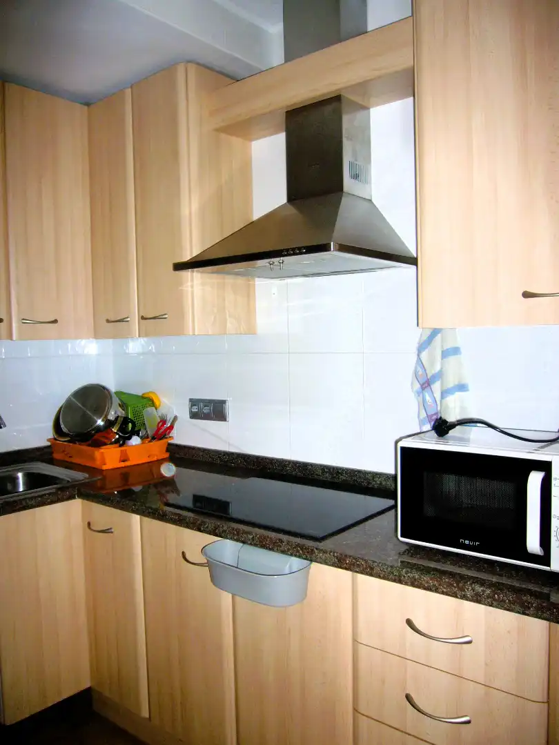Cocina de Casa adosada en venta en Benicasim / Benicàssim con Terraza, Amueblado y Balcón