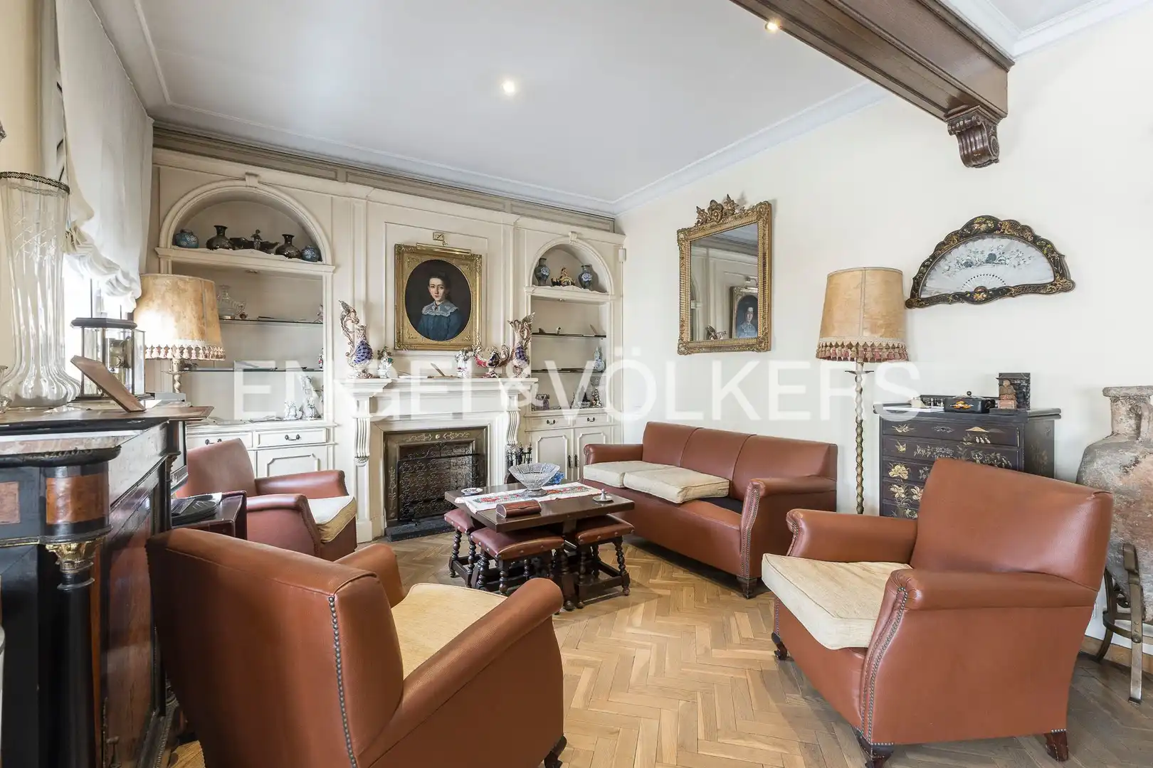 Wohnzimmer von Wohnung zum Verkauf in  Barcelona Capital mit Heizung und Parkett