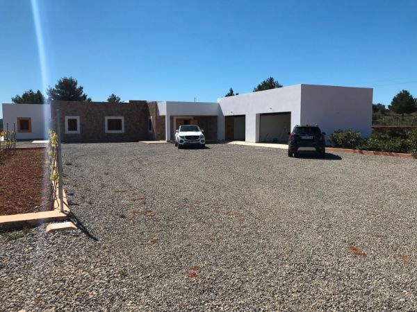 Exterior view of House or chalet for sale in Sant Joan de Labritja  with Air Conditioner, Private garden and Terrace