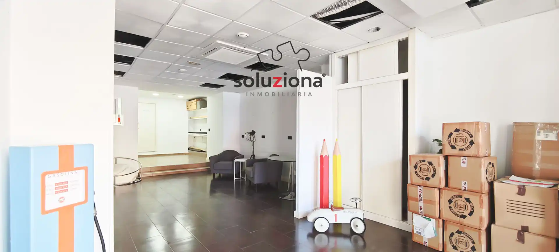 Büro zur Miete in Getafe mit Klimaanlage und Heizung