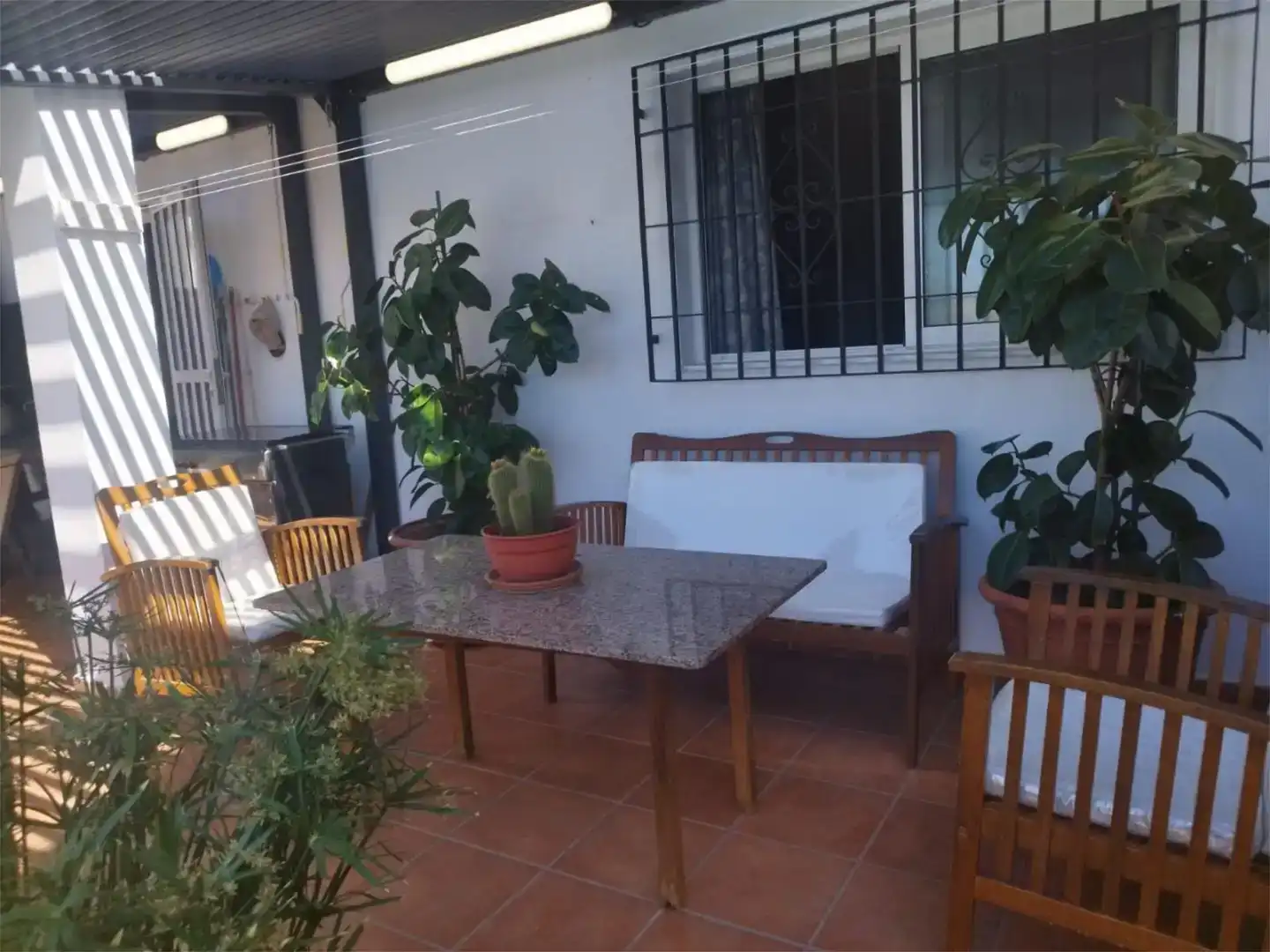 Terrassa de Casa adosada en venda en Huércal de Almería amb Aire condicionat, Piscina i Balcó