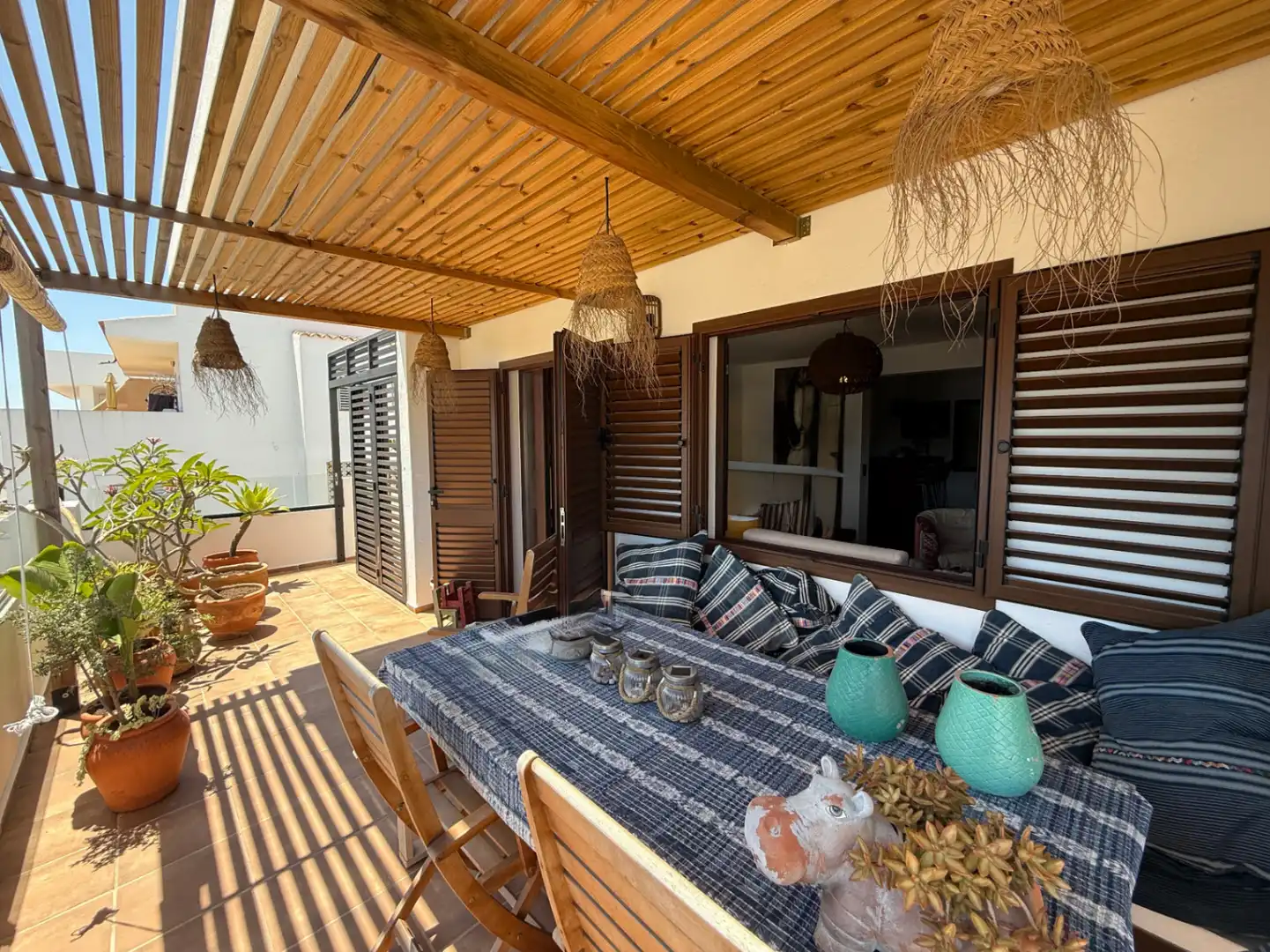 Terrassa de Apartament en venda en Sant Joan de Labritja amb Aire condicionat i Terrassa