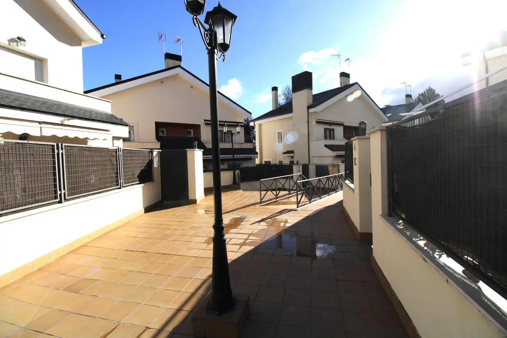Exterior view of Detached homes for sale in Collado Villalba  with Heating, Private garden and Storage room