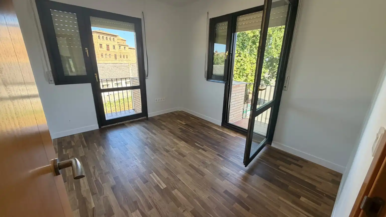 Dormitori de Casa adosada de lloguer en Olite / Erriberri amb Calefacció, Jardí privat i Parquet
