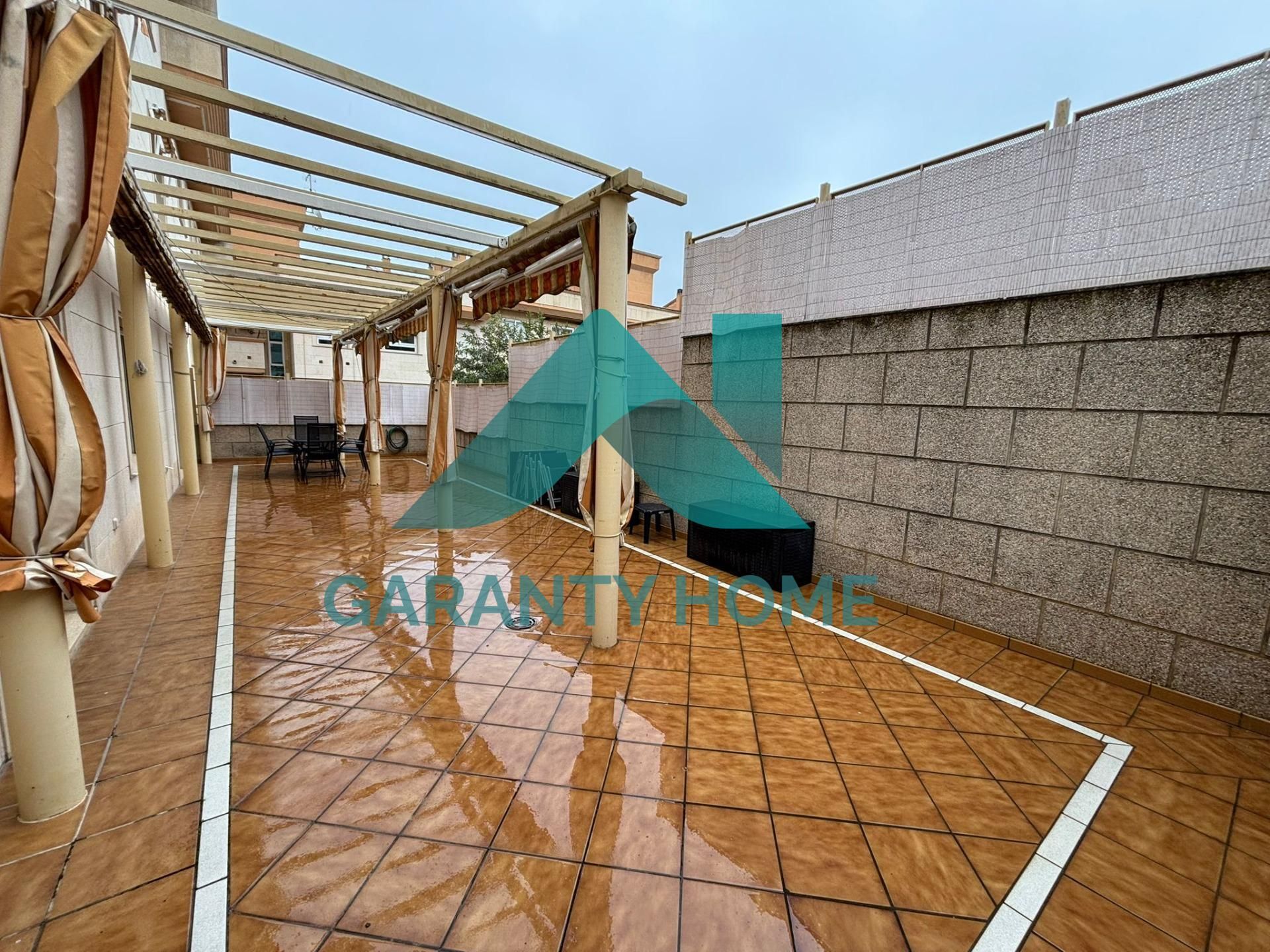 Terrace of Flat for rent in Cáceres Capital  with Air Conditioner, Parquet flooring and Furnished
