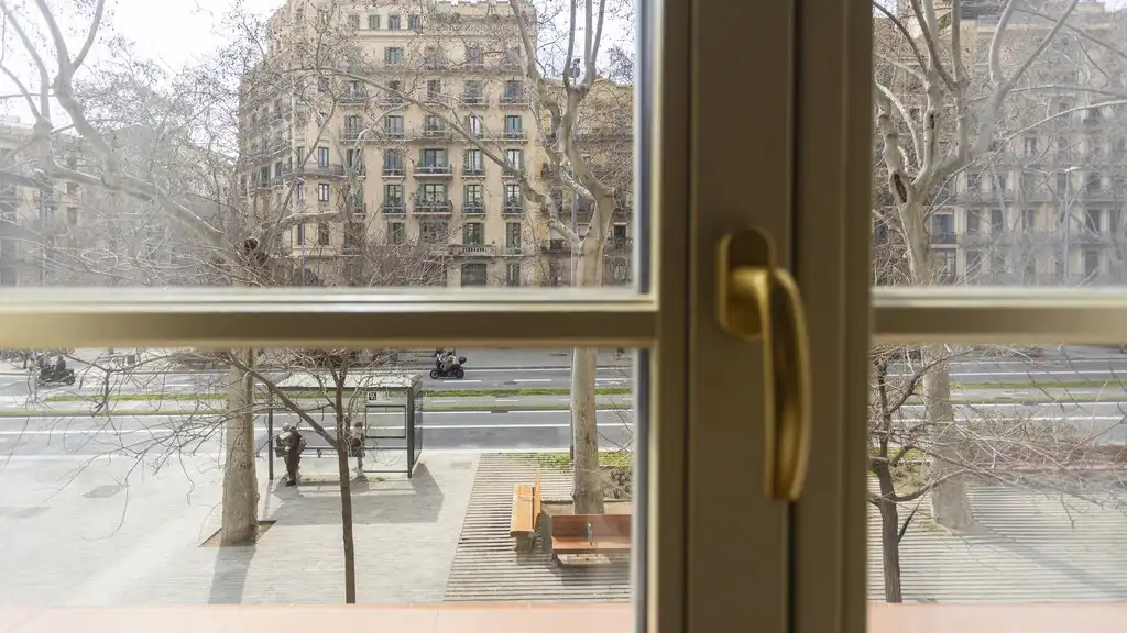 Habitación de Apartamento en venta en Barcelona con Aire acondicionado, Jardín privado y Parquet