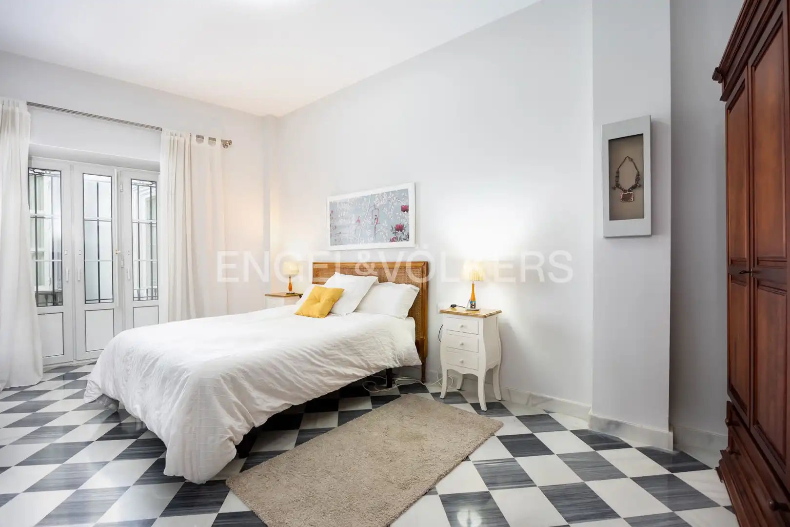 Bedroom of Houses for sale in Sanlúcar de Barrameda  with Air Conditioner, Heating and Private garden