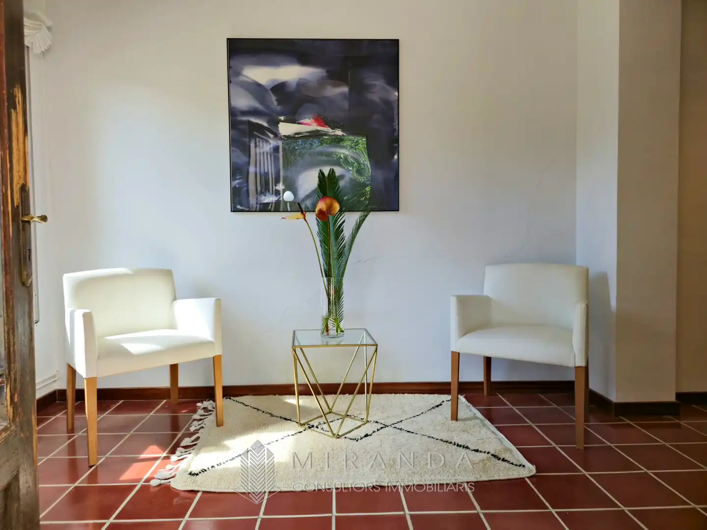 Sala de estar de Casa o chalet en venta en L'Ametlla del Vallès con Aire acondicionado, Jardín privado y Terraza