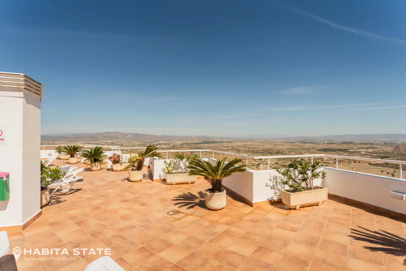 Terrace of Flat for rent in Mojácar  with Air Conditioner, Furnished and Pets allowed