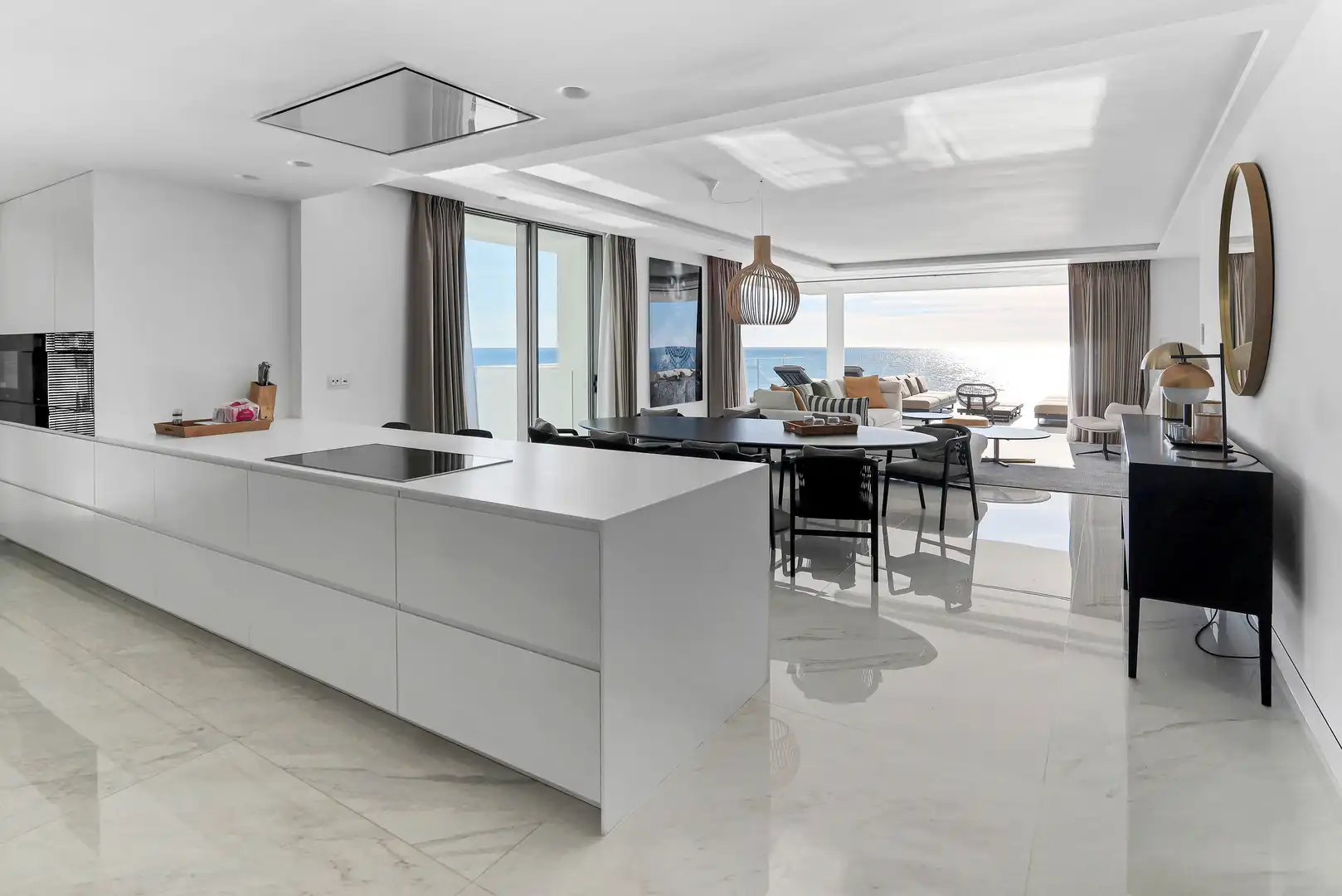 Cocina de Apartamento en venta en Estepona con Aire acondicionado, Calefacción y Parquet