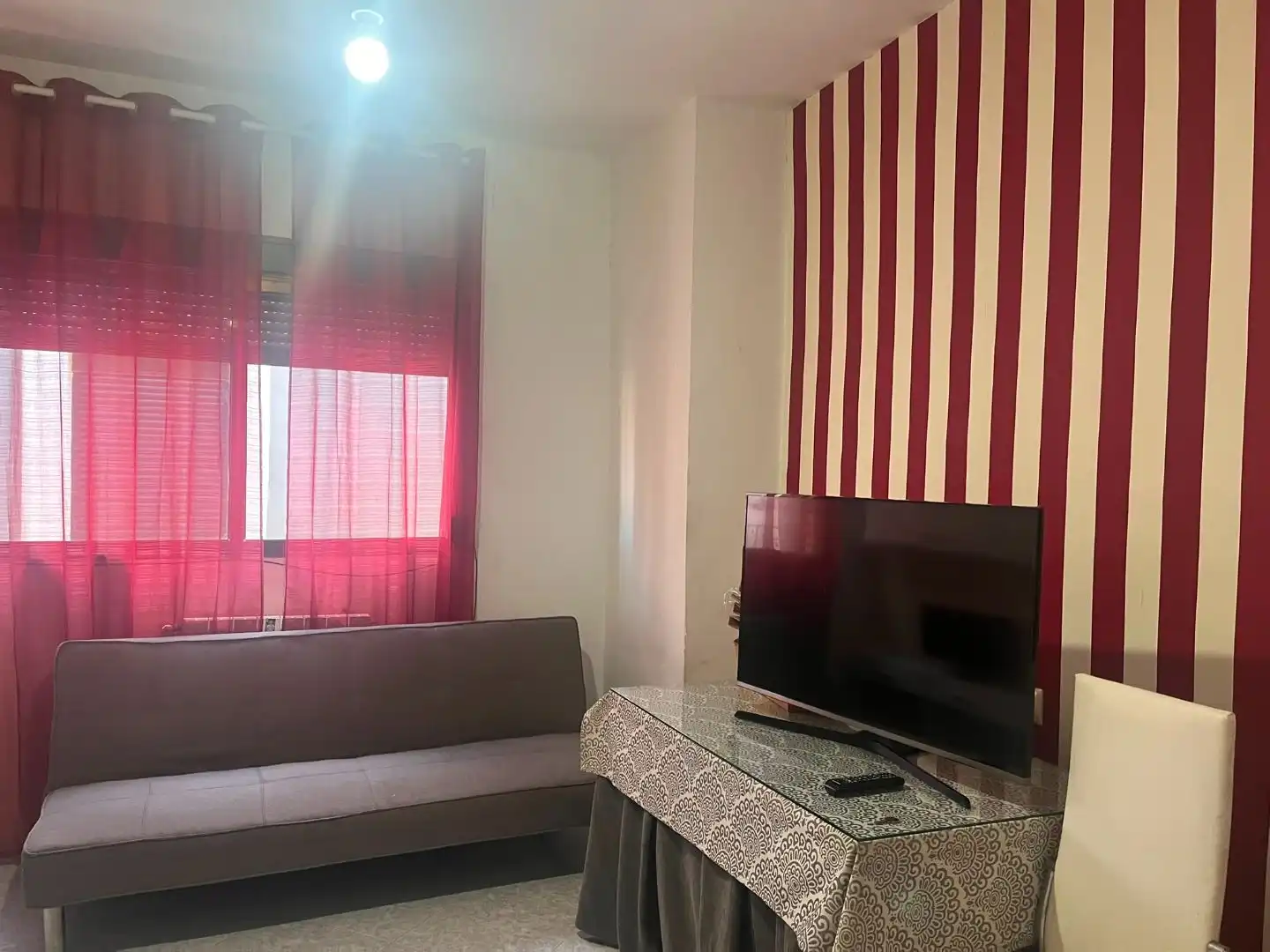 Wohnzimmer von Wohnung zur Miete in Badajoz Capital mit Terrasse