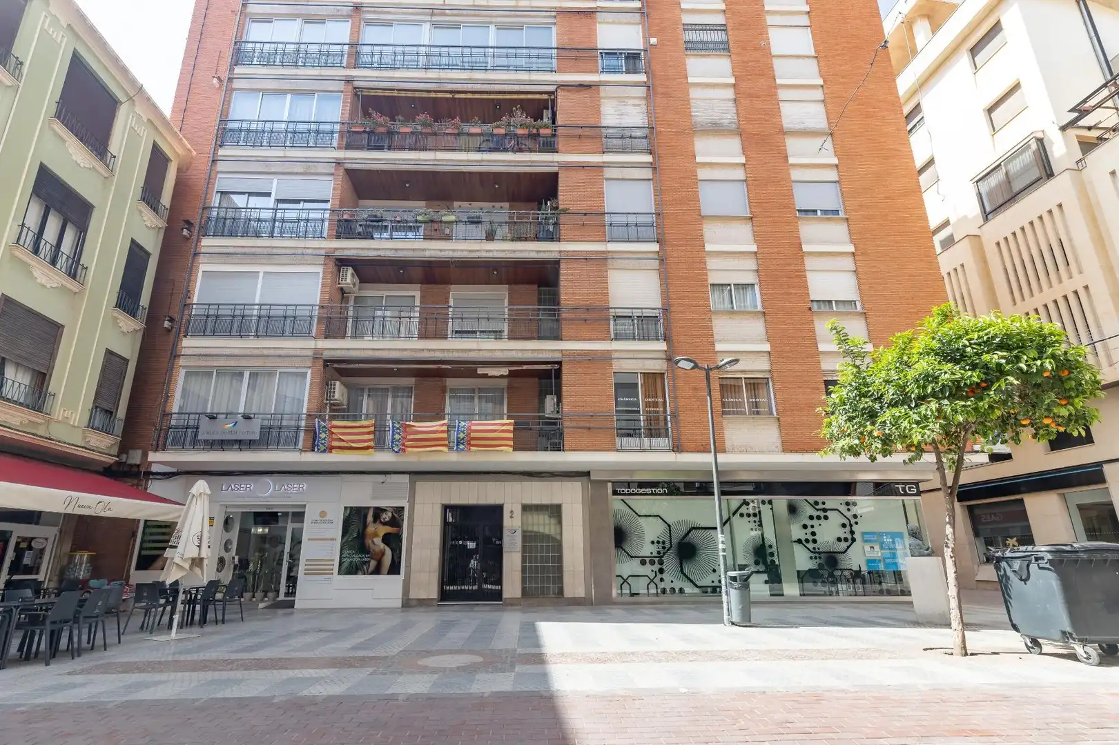 Vista exterior de Pis en venda en Burriana / Borriana amb Calefacció, Traster i Balcó