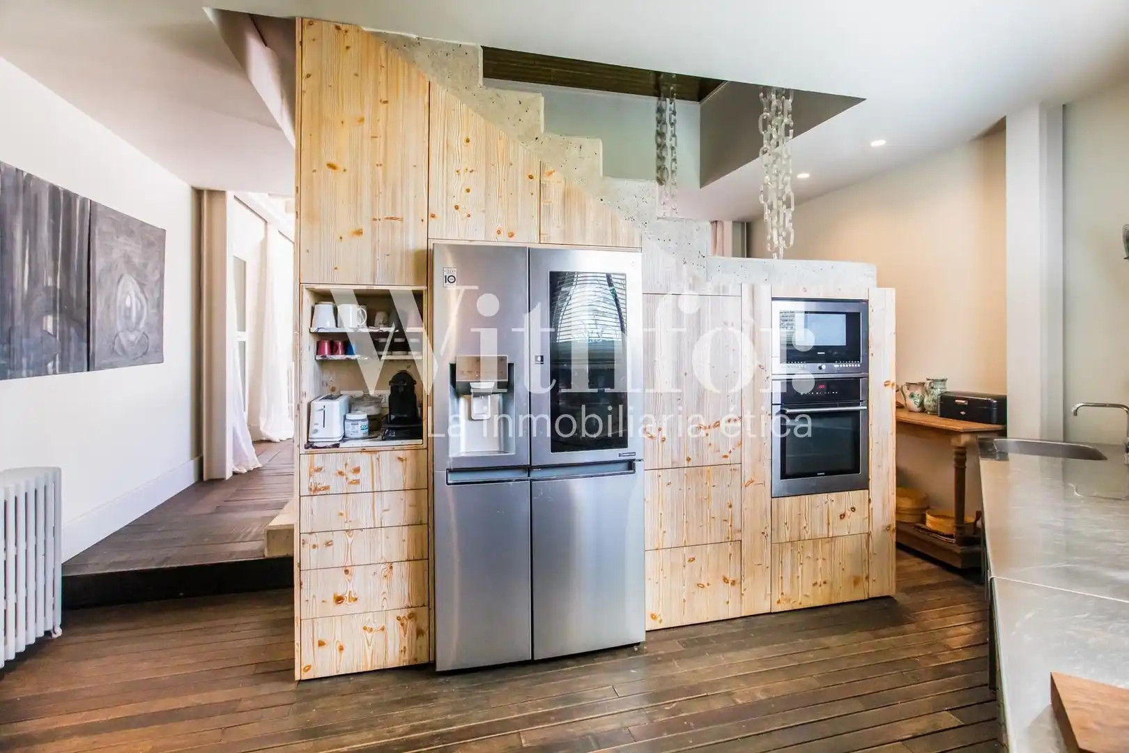 Cocina de Casa o chalet en venta en La Pera con Calefacción, Jardín privado y Terraza