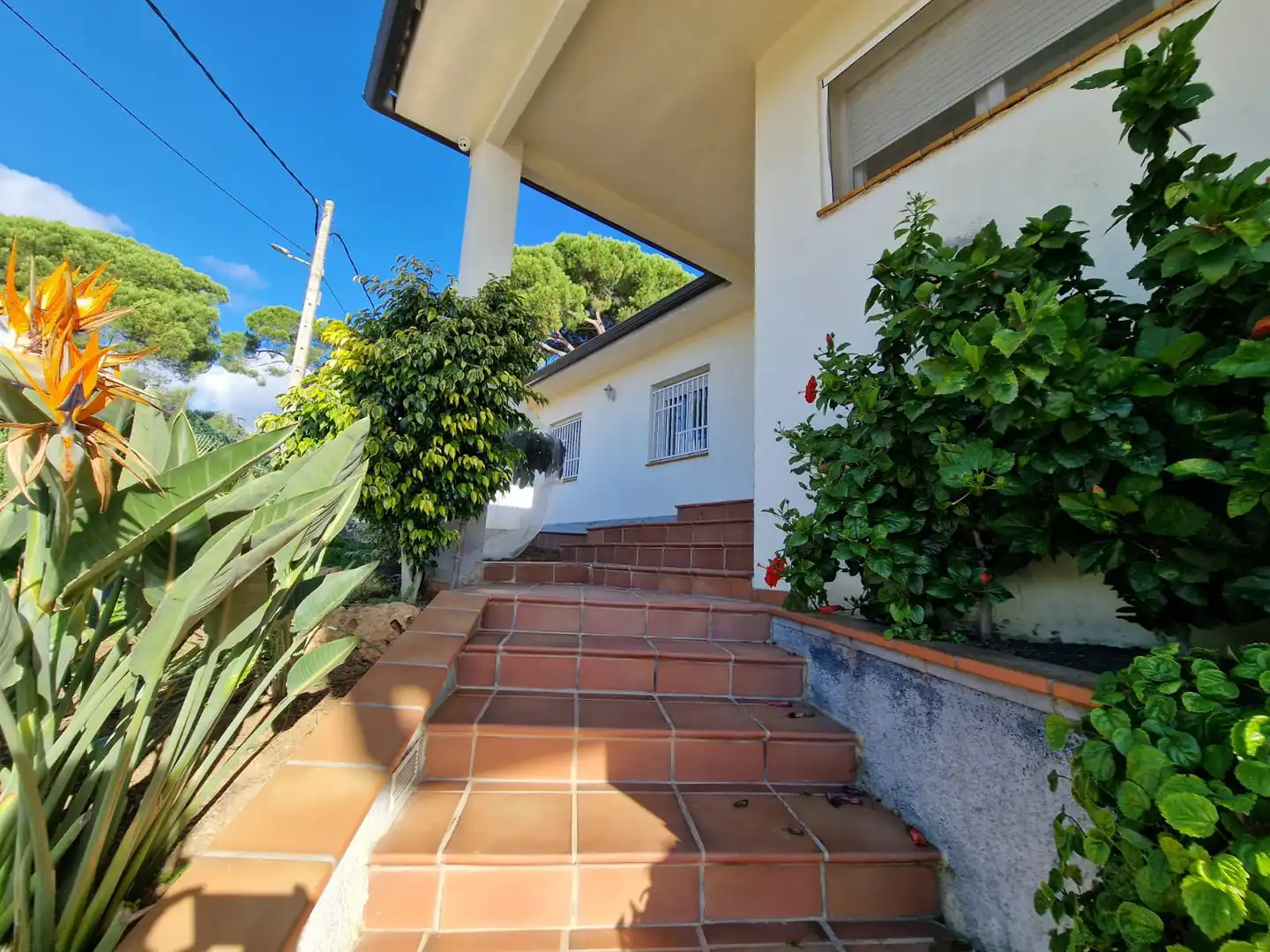 Vista exterior de Casa o chalet en venta en Sant Pere de Vilamajor con Aire acondicionado, Calefacción y Jardín privado