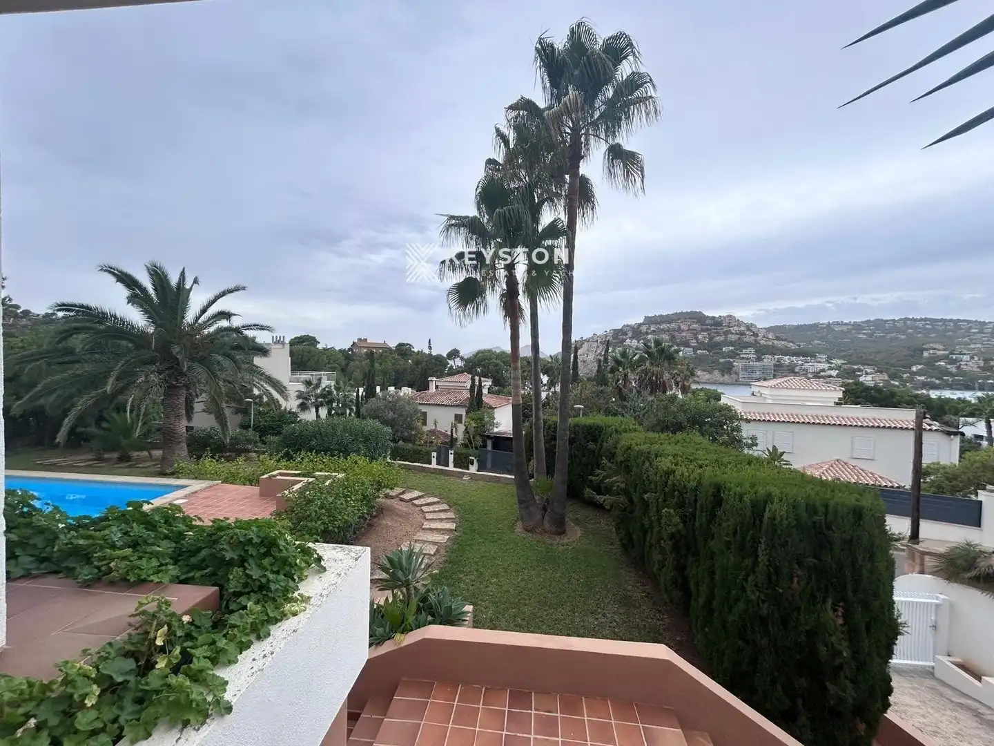 Jardí de Casa o xalet de lloguer en Andratx amb Aire condicionat, Terrassa i Piscina