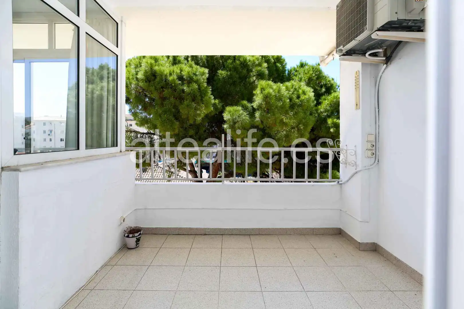 Terraza de Apartamento de alquiler en Altea con Aire acondicionado, Terraza y Trastero