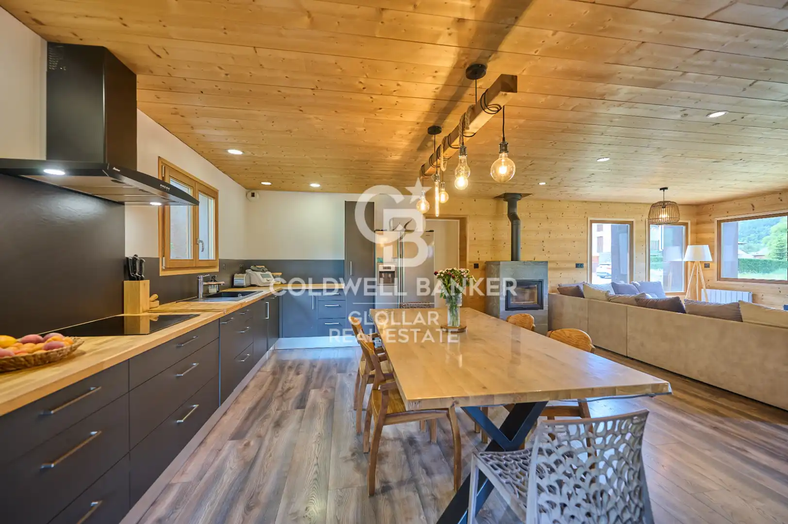 Kitchen of Houses for sale in Latour - de - Carol  with Heating, Private garden and Parquet flooring