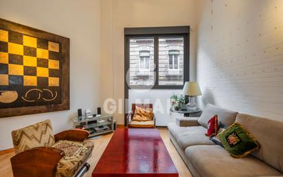 Living room of Flat for sale in  Madrid Capital  with Air Conditioner