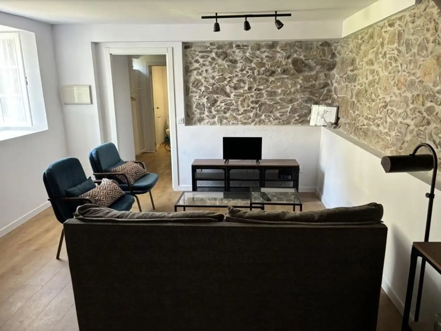 Sala de estar de Casa o chalet de alquiler en Ortigueira con Jardín privado y Terraza