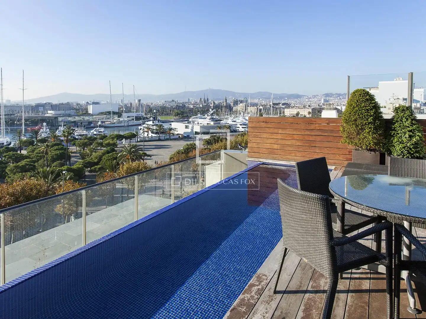 Terraza de Ático en venta en Barcelona con Aire acondicionado, Parquet y Terraza