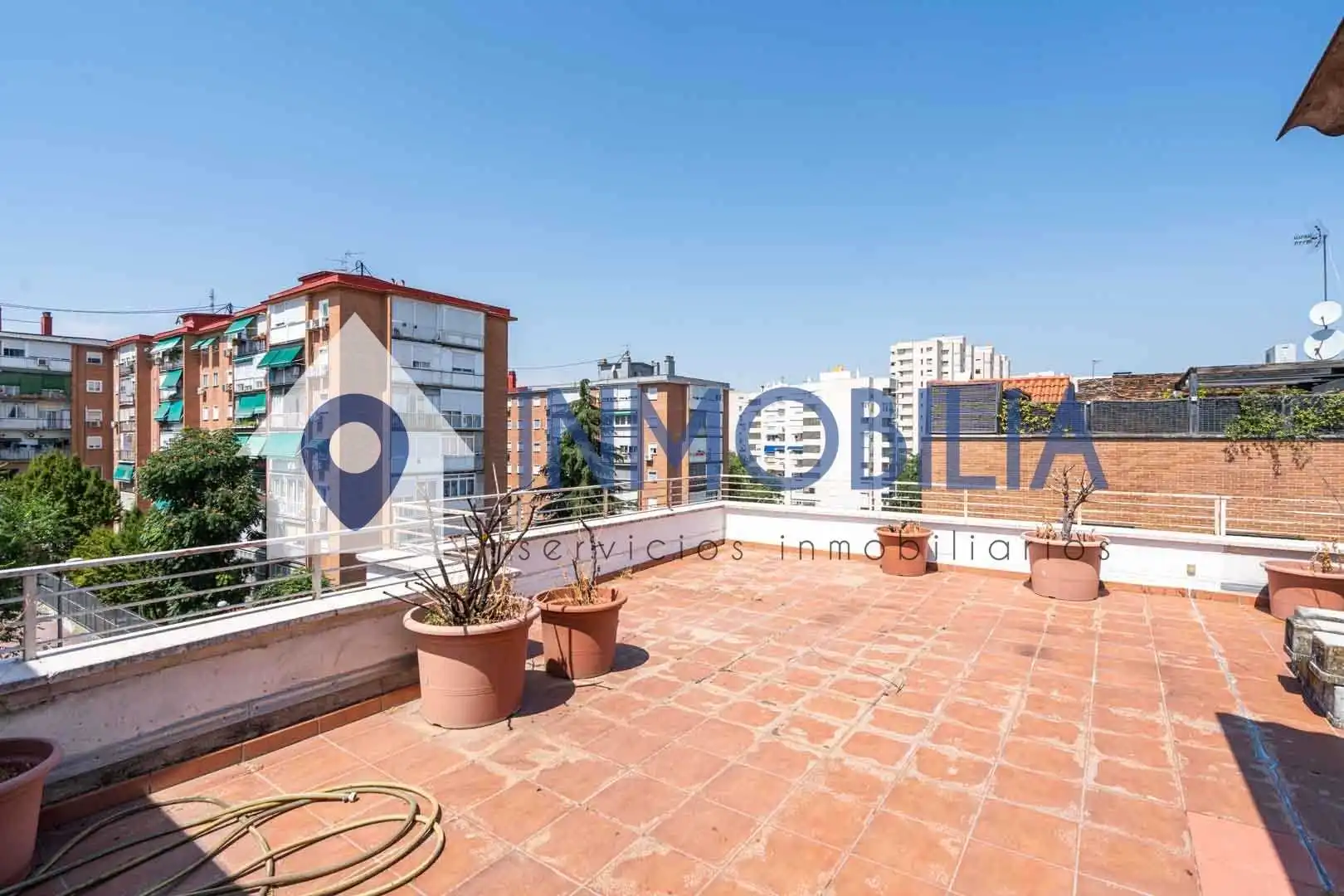Terraza de Ático en venta en Madrid con Calefacción y Terraza